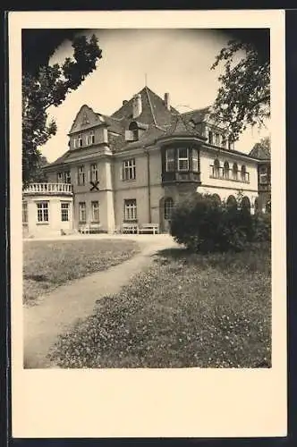 Foto-AK Wernigerode, Das Parkhaus, 1949