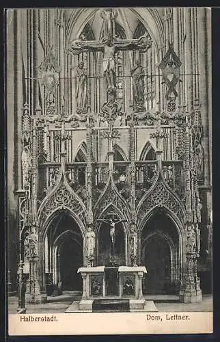 AK Halberstadt, Dom, Lettner