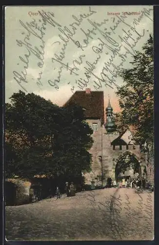 AK Querfurt, Inneres Schlosstor