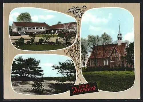 AK Itterbeck, Schule, Kirche, Dünenpartie