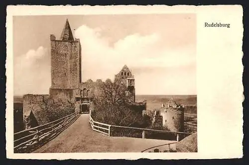 AK Naumburg /Saale, Rudelsburg