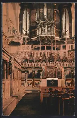 AK Preetz, Klosterkirche, Innenansicht