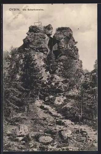 AK Oybin, Scharfensteine