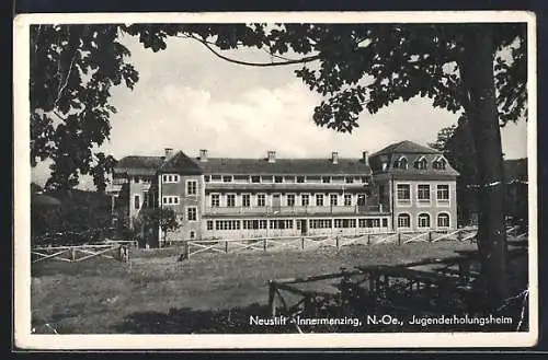 AK Neustift-Innermanzing /N.-Oe., Blick auf das Jugenderholungsheim
