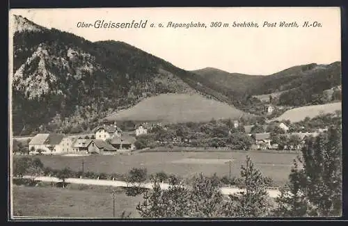 AK Gleissenfeld a. d. Aspangbahn, Panorama