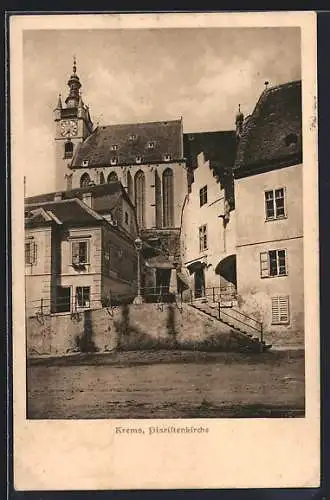 AK Krems /Donau, Blick auf die Piaristenkirche