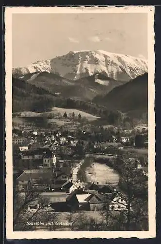 AK Scheibbs, Teilansicht mit Oetscher