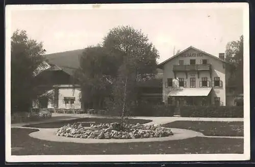Foto-AK Mödling, Gasthaus Meierei Richardhof