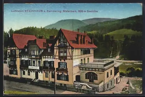 AK Steinhaus a. Semmering, Gasthaus Stuhleckhof