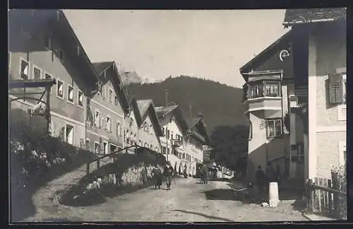 AK Werfen, Strassenpartie der Ortschaft