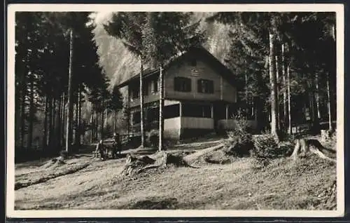 AK Jenbacher Naturfreundehaus, Berghütte auf der Ebnet