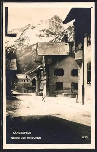 AK Längenfeld, Gasthof zum Hirschen