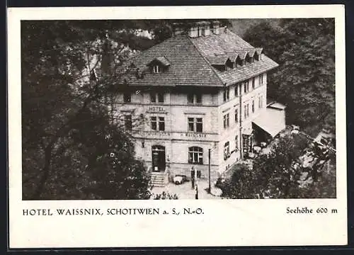 AK Schottwien, Hotel Waissnix