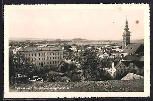 AK Ried im Innkreis, Teilansicht mit Bundesgymnasium