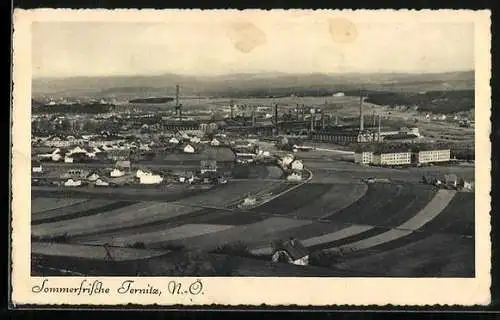 AK Ternitz /N.-Ö., Ortsansicht aus der Vogelschau