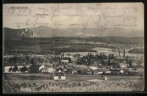 AK Neunkirchen, Ortsansicht mit Türkensturz