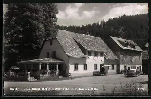 AK Gutenstein /N.-Oe., Klostertal, Gasthof zum Jörglhans