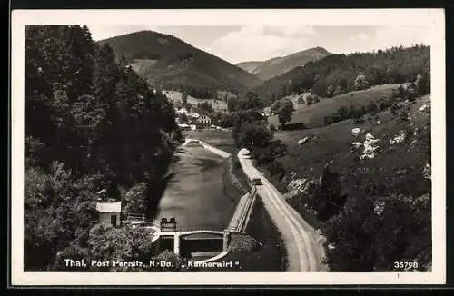 AK Muggendorf /N.-Do., Thal mit Karnerwirt