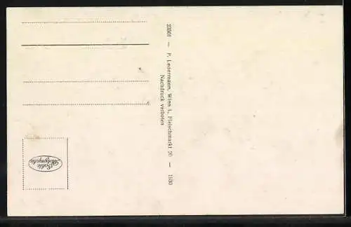 AK Raabs a. d. Thaya, Uferpartie mit Schloss
