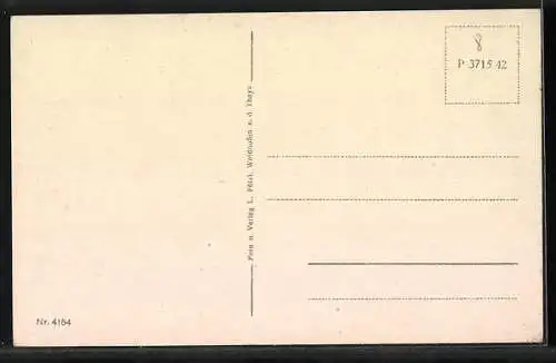 AK Waidhofen a. d. Thaya, Thayapartie mit Blick zur Kirche