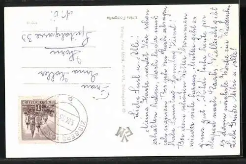 AK Raabs an der Thaya, Eibenstein aus der Vogelschau