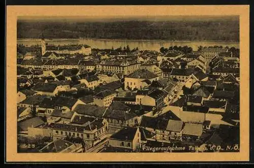 AK Tulln an der Donau, Fliegeraufnahme