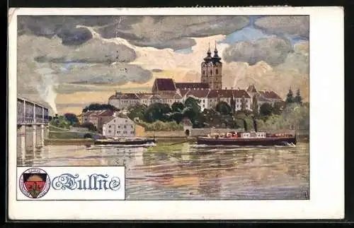 AK Deutscher Schulverein Nr. 385: Tulln, Ortsansicht