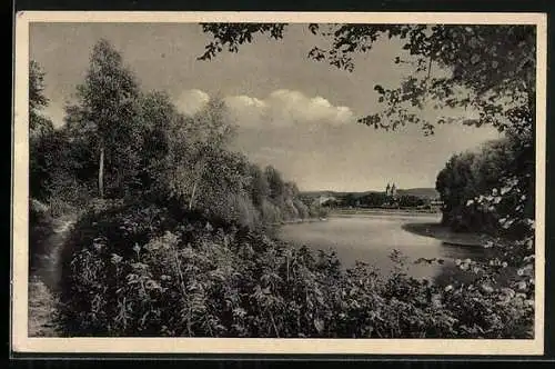 AK Tulln a. d. Donau, Ortsansicht aus der Vogelschau