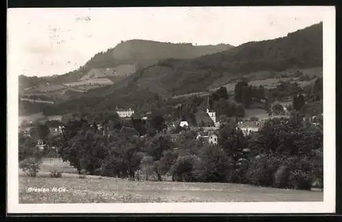AK Gresten /N. Oe., Ortsansicht aus der Vogelschau
