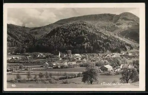 AK Rabenstein /N.-Oe., Ortsansicht vom Berg aus