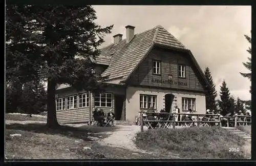 AK Mönichkirchen, Gasthof Zum Enzian, Bergstation Sessellift