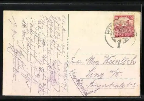 AK Bruck a. L., Blick auf den Ort