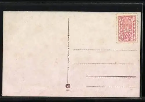 AK Bruck a. d. Leitha, Gesamtansicht vom Ort