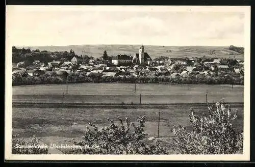 AK Ulrichskirchen /N.-Oe., Gesamtansicht vom Ort