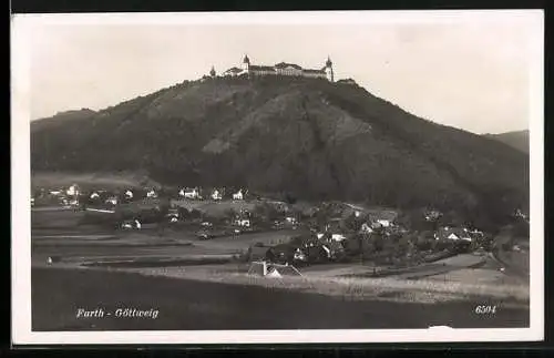 AK Furth-Göttweig, Ortschaft mit Schloss