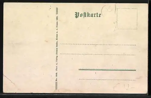 AK Krems a. d. Donau, Teilansicht mit Kirchen