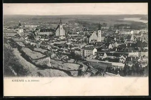 AK Krems a. d. Donau, Gesamtansicht