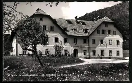 AK St. Georgen am Reith /N.-Oe., Blinden-Erholungsheim