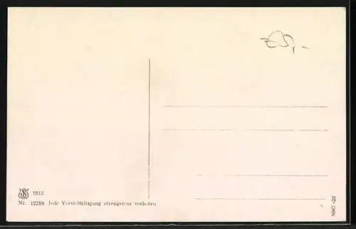 AK Traunkirchen, Ortsansicht mit Traunstein