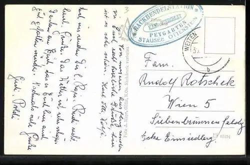 AK Ottenstein, Stausee mit Bootshaus und Ruine Lichtenfels