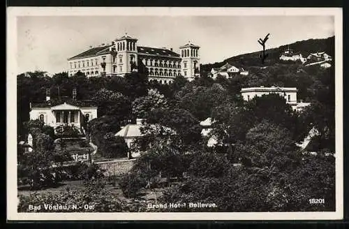 AK Bad Vöslau /N.-Oe., Grand-Hotel Bellevue