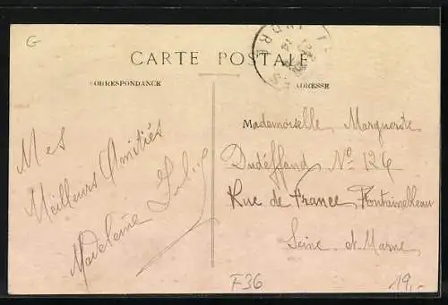 AK Ardentes, Rue principale, Strassenpartie