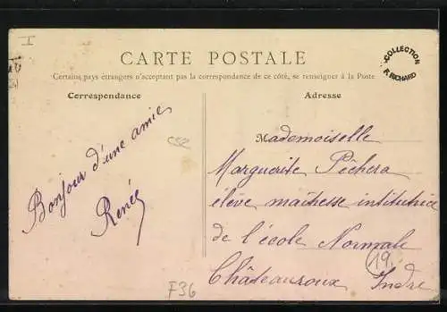 AK Reuilly /Indre, Rue de la République