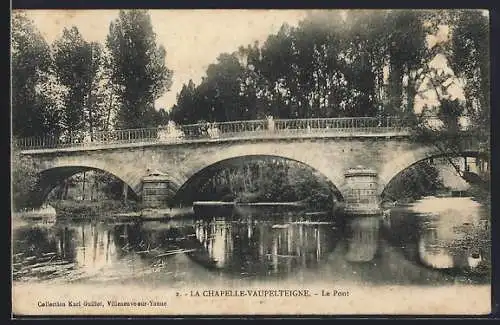 AK La Chapelle-Vaupelteigne, Le Pont