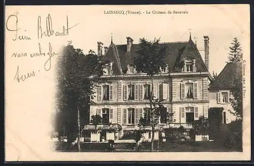 AK Lainsecq /Yonne, Le Château de Beauvais
