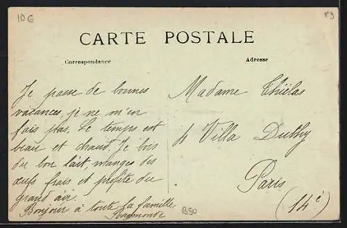 AK St-Vinnemer, À l`usine, vue du canal avec barque et paysage arboré