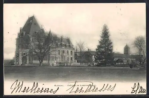 AK Bléneau, Château de Lamoignon-Milly