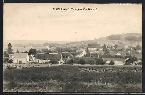 AK Marsangis /Yonne, Vue Générale