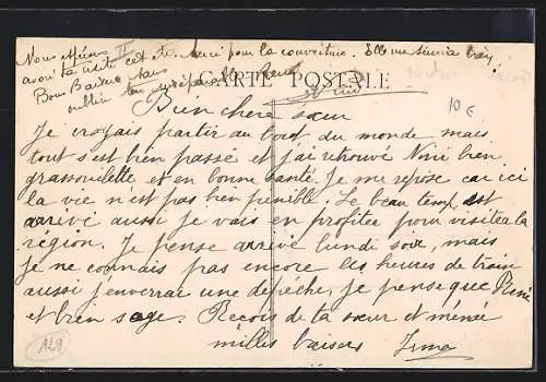 AK Le Magny, L`Église et École de Filles