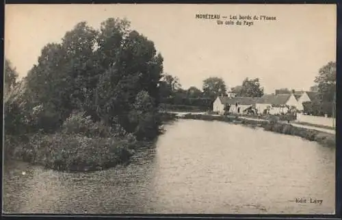 AK Monéteau, Les bords de l`Yonne, Un coin du Pays